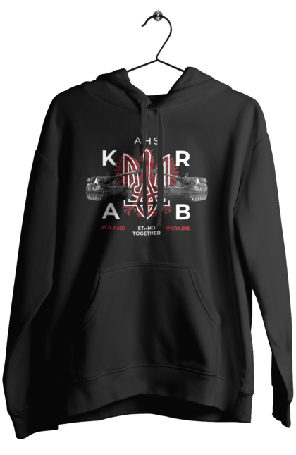 Жіноче худі з принтом "AHS KRAB". Ahs krab, himars, krab, залужний, зброя. CustomPrint.market