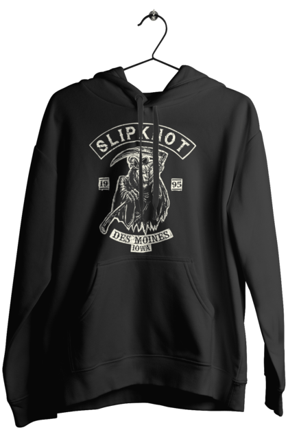 Жіноче худі з принтом "Slipknot". Slipknot, група, музика, ню-метал, спід метал, хард рок, хеві метал. futbolka.stylus.ua