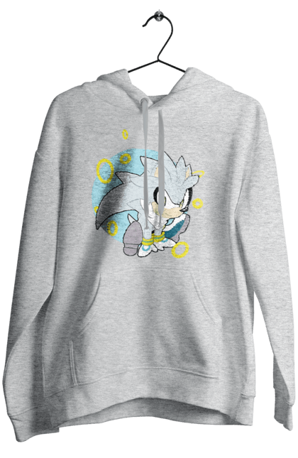 Жіноче худі з принтом "Сонік". Sega, гра, сонік. CustomPrint.market