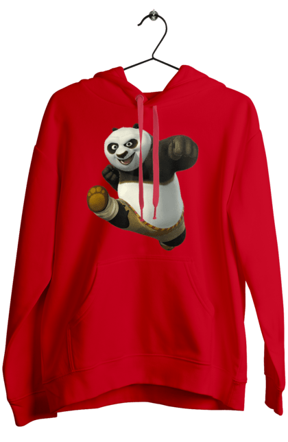 Жіноче худі з принтом "Панда". Panda, кунг фу панда, медведь, мишка, панда. CustomPrint.market