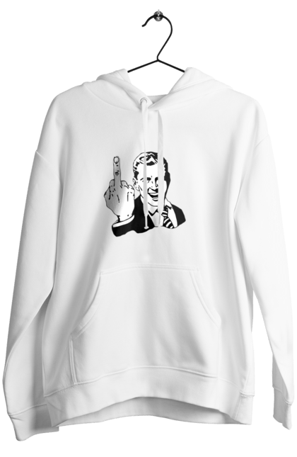 Жіноче худі з принтом "Fuck". Fuck, палец, рука, фак. CustomPrint.market
