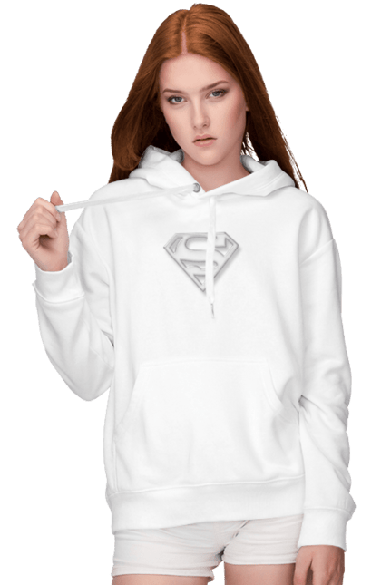 Жіноче худі з принтом "Логотип супермена". Емблема, літера s, логотип, логотип супермена, мультфільм, супермен, фільм. CustomPrint.market
