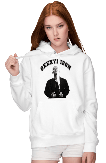 Жіноче худі з принтом "Оксимірон". Miron, oxxxy, oxxxymiron, мирон, оксимирон, оксимірон, фёдоров. futbolka.stylus.ua