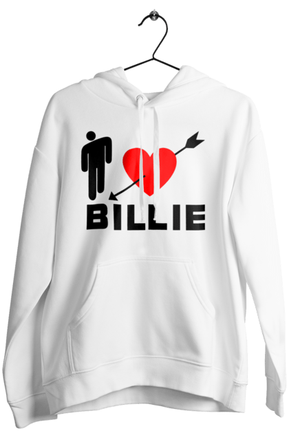 Жіноче худі з принтом "Біллі Айліш". Біллі айліш, логотип біллі айліш, принт біллі айліш, співачка біллі айліш. futbolka.stylus.ua