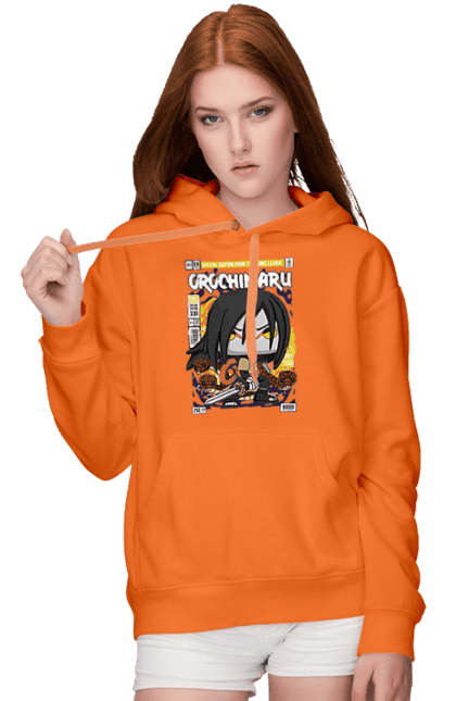 Жіноче худі з принтом "Orochimaru". Boruto, аніме, комікси, манга, наруто, орочімару. Funkotee