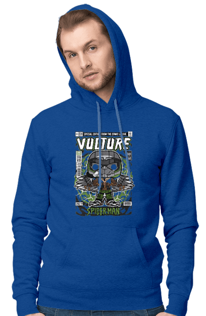 Чоловіче худі з принтом "Vulture Spiderman". Funko, гриф, дивуватися, комікси, людина, людина-павук, павук, фанко поп. Funkotee