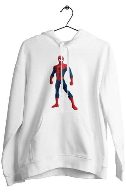 Чоловіче худі з принтом "Людина павук". Avengers, comics, marvel, spiderman, superhero. futbolka.stylus.ua