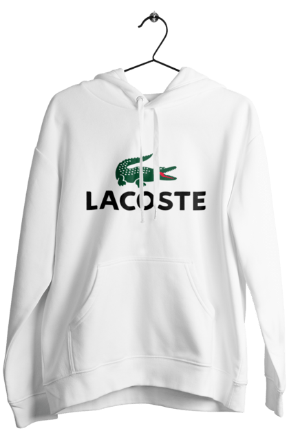 Чоловіче худі з принтом "Лакоста". Lacoste, коста лакоста, крокодил, лакост, лакост лого, лакоста, лакоста оригинал, лакосте. ART принт на футболках