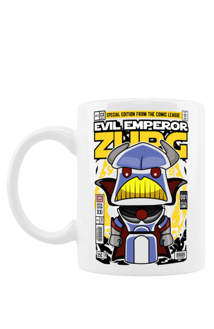 Чашка з принтом "Emperor Zurg". Зург, іграшка, іграшкова історія, імператор зург, історія, історія игрушек, історія іграшок, мультик, фільм. futbolka.stylus.ua
