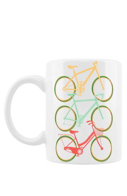 Чашка з принтом "Велосипед". Велик, вело, велогонщик, велосипед, велосипеди, велоспорт, велотуризм, спорт. futbolka.stylus.ua