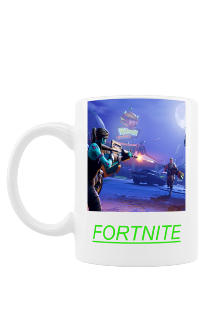 Чашка з принтом "FORTNITE". Chill, computer, fort, fortnite, game. CustomPrint.market