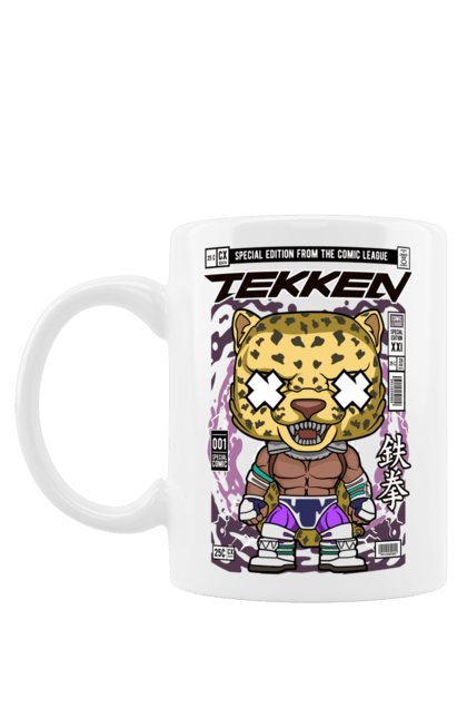 Чашка з принтом "Tekken King Caped". Capcom, nintendo, tekken, боротися, вуличний боєць, японія. Funkotee
