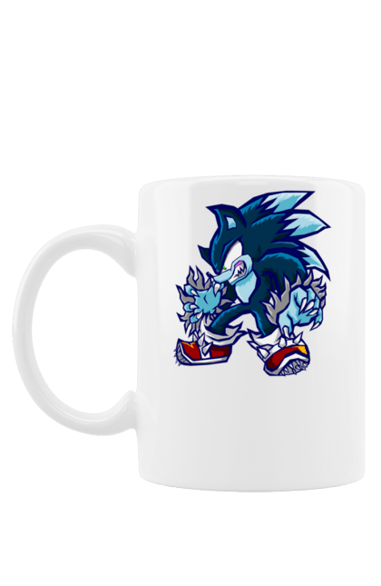 Чашка з принтом "Соник (4)". Game, sega, shadow, shadow the hedgehog, sonic, sonic the hedgehog, sonic x, ежик, игра, монетки, сега, соник, шедов. CustomPrint.market