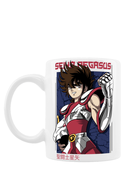 Чашка з принтом "Святий Сейя". Anime, manga, saint seiya, аніме, космо, манга, святий сейя, сейя. futbolka.stylus.ua