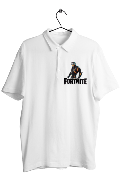 Поло чоловіче з принтом "Fortnite". Fortnite, гра, дитяча, игра, ігри, персонаж. CustomPrint.market