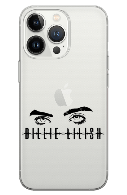Чохол для телефону з принтом "Біллі Айлиш". Billie, billie eilish, billieeilish, eilish, артист, музика. CustomPrint.market