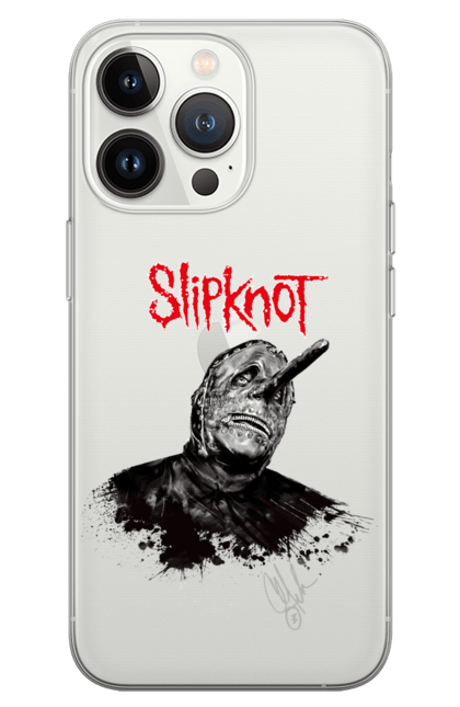 Чохол для телефону з принтом "Slipknot". Slipknot, група, музика, ню-метал, спід метал, хард рок, хеві метал. futbolka.stylus.ua