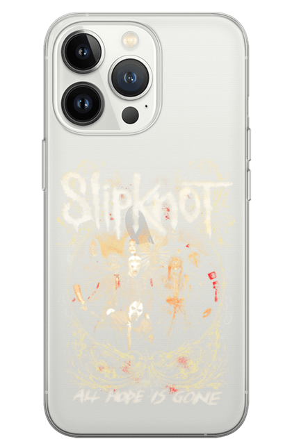 Чохол для телефону з принтом "Slipknot". Slipknot, група, музика, ню-метал, спід метал, хард рок, хеві метал. CustomPrint.market