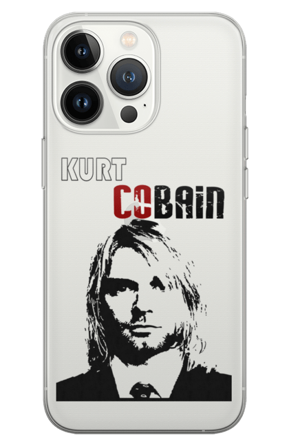 Чохол для телефону з принтом "Курт Кобейн". Cobain, kurt, kurt cobain, nirvana, гурт, кобейн, курт, курт кобейн, музика, нірвана, рок. futbolka.stylus.ua