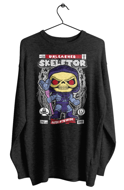Світшот жіночий з принтом "Skeletor". Він чоловік, скелетор, фільм. futbolka.stylus.ua