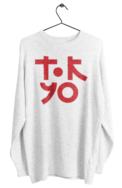 Світшот жіночий з принтом "Токіо". Місто токіо, напис токіо, токіо. CustomPrint.market