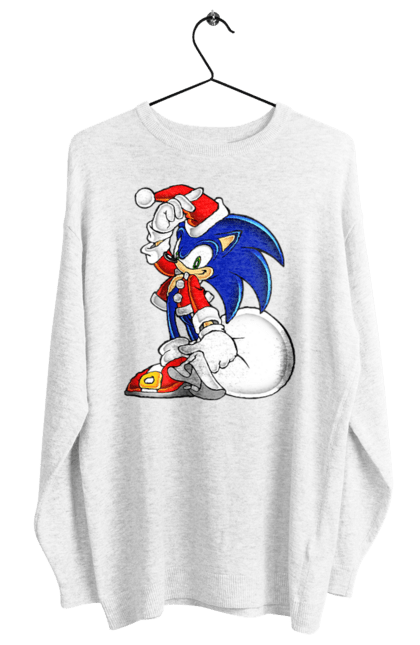 Світшот жіночий з принтом "Сонік (7)". Sega, shadow, sonic, sonic x, гра, ежик, игра, їжачок, наклз, сега, скорость, соник, сонік, сього, тейлз, швидкість, шедоу. CustomPrint.market