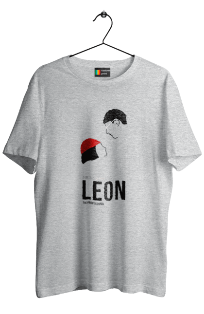 Футболка чоловіча з принтом "Leon". Art, classic, films, killer, leon, logo, movie, nataly, portman, poster. futbolka.stylus.ua