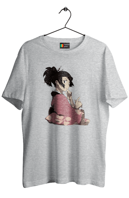 Футболка чоловіча з принтом "Самурай Чамплу". Adventure, anime, japanese, manga, samurai. CustomPrint.market