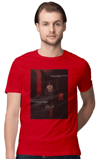 Футболка чоловіча з принтом "BTS | kpop | Jungkook". Bts, jk, jungkook, kpop, ченгук. CustomPrint.market
