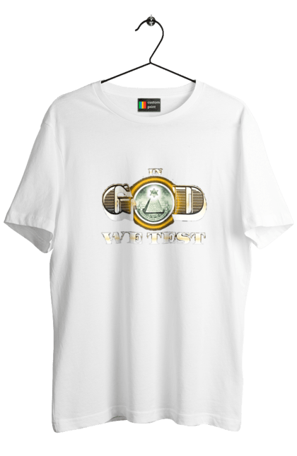 Футболка чоловіча з принтом "In God we test". Art-13, ingodwetrust, jews, kyiv, ua-forever. futbolka.stylus.ua