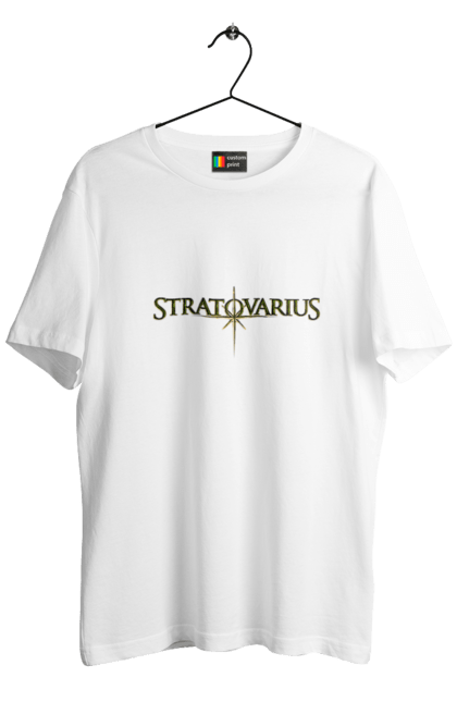 Футболка чоловіча з принтом "Stratovarius". Black water, stratovarius, група, метал, музика, неокласичний метал, пауер метал, прогресивний метал, рок група, спід метал. CustomPrint.market