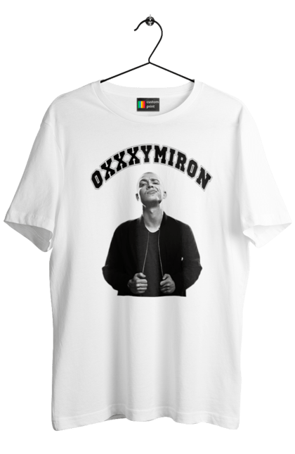 Футболка чоловіча з принтом "Оксимірон". Miron, oxxxy, oxxxymiron, мирон, оксимирон, оксимірон, фёдоров. futbolka.stylus.ua