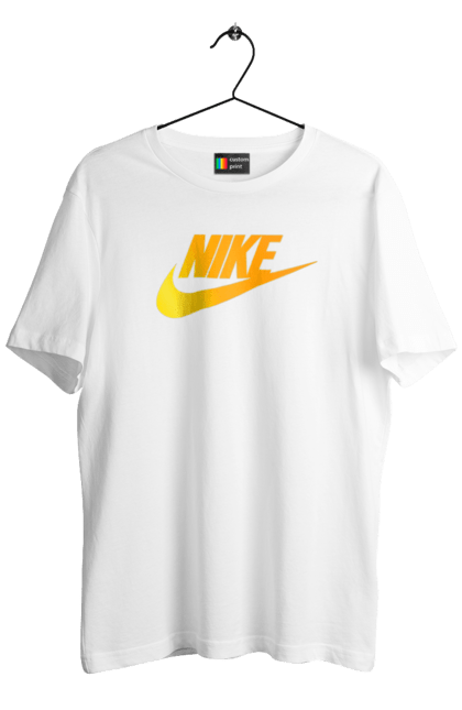 Футболка чоловіча з принтом "Nike gradient". Air, cool, just do it, nike, popylar. CustomPrint.market