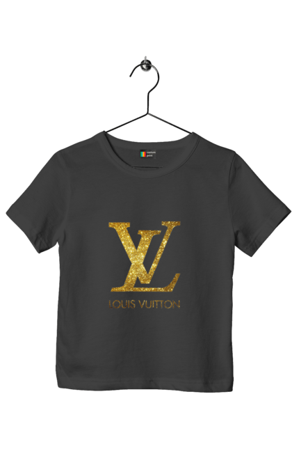Футболка дитяча з принтом "Луї Вітон". Louis vuitton, луи витон, луі вітон. ART принт на футболках