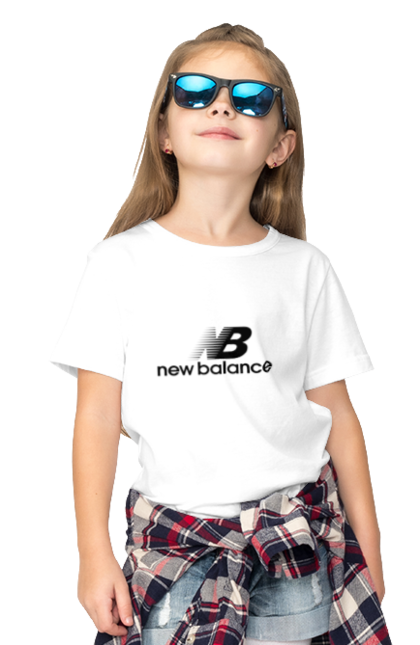 Футболка дитяча з принтом "Нью беланс". New balance, новый баланс, нью беланс. ART принт на футболках