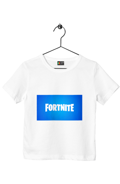 Футболка дитяча з принтом "Fortnite". Ігра, сумка, топ, тренд, фортнайт. CustomPrint.market
