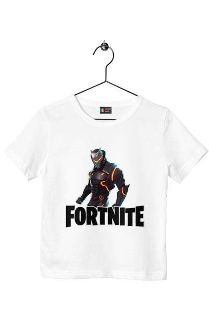 Футболка дитяча з принтом "Fortnite". Fortnite, гра, дитяча, игра, ігри, персонаж. CustomPrint.market