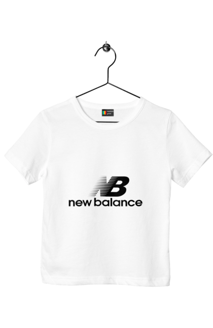 Футболка дитяча з принтом "Нью беланс". New balance, новый баланс, нью беланс. ART принт на футболках