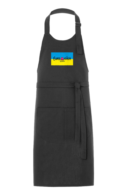 Фартух з принтом "Євробачення за KALUSH Orchestra". Kalush orchestra, stefania, азов, врятувати азовсталь, врятувати захисників азовсталі, євробачення, звільнити, маріуполь, наші захисники, перемога, свобода. 2070702