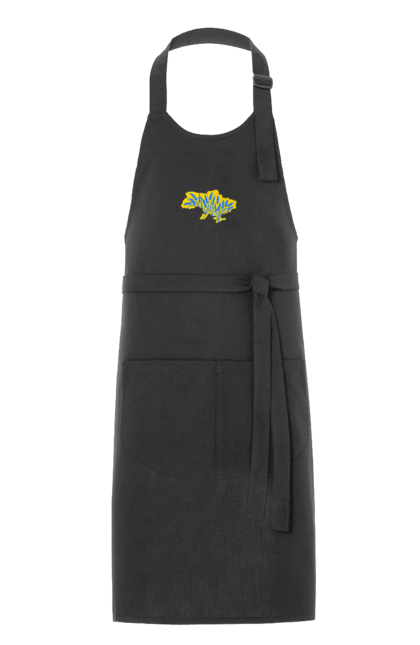 Фартук с принтом Украина. Зерно, карта, патриотические изображения, пщеница, украина, украинская тематика. 2070702