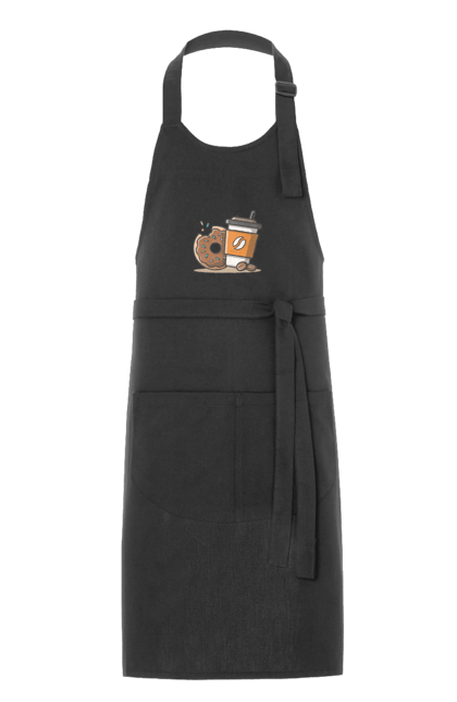 Фартух з принтом "Їжа програміста". Angular, c, css, html, it, javascript, jquery, php, python, react, svelt, vue, айтишник, айті, гумор, код, кодувати, прогер, програміст, програмісти, ти ж, ти ж програміст, тиж програміст. 2070702