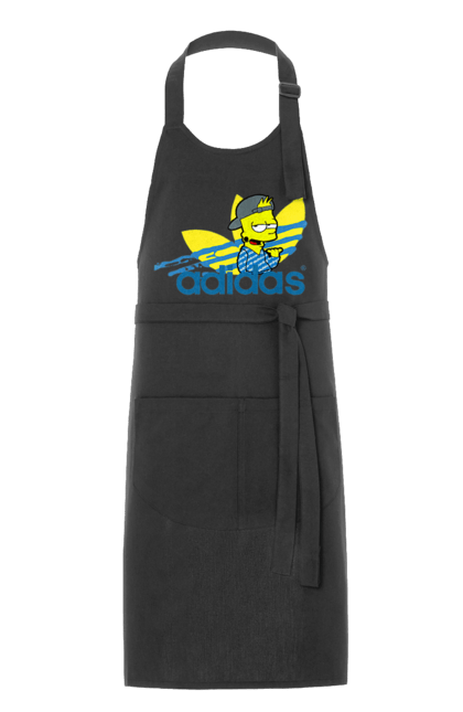 Фартук с принтом Adidas Барт. Adidas, bart, адидас, барт, симпсон. 2070702