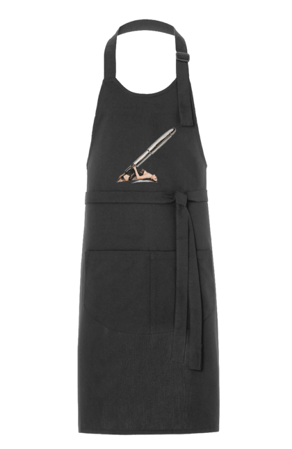 Фартух з принтом "Великий Патрон". Дівчина, куля, патрон. 2070702