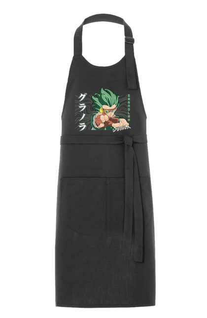 Apron with prints Dragon Ball Granolah. Anime, dragon ball, goku, granolah, manga, tv series, vegeta. 2070702