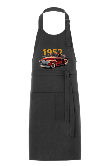 Apron with prints Chevrolet 3100. Auto, car, chevrolet, chevrolet 3100, pickup, truck. 2070702