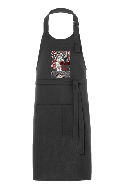 Apron with prints Deadman Wonderland Shiro. Anime, carrion carnival, deadman wonderland, death row wonderland, jail, manga, shiro. 2070702