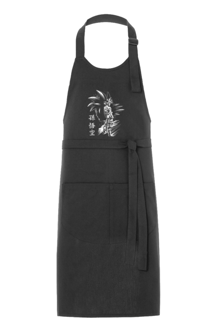 Apron with prints Dragon Ball Son Goku. Anime, dragon ball, goku, manga, son goku, tv series. 2070702