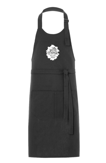 Фартух з принтом "Шевченка на мотоциклі". Вірш, енеїда, книги, кобзар, мотоцикл, українка, шевченка. 2070702