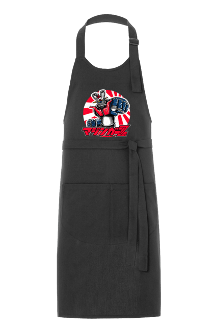 Apron with prints Mazinger Z Grendizer. Anime, goldorak, goldrake, grendizer, manga, mazinger z, mecha, robots. 2070702