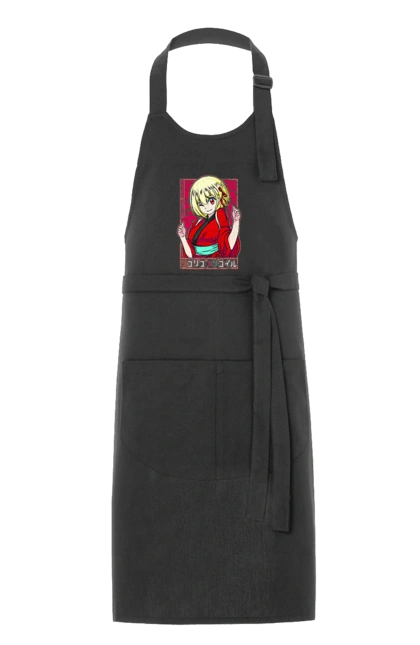 Apron with prints Lycoris Recoil Chisato Nishikigi. Agent, anime, chisato nishikigi, lycoris recoil, manga. 2070702